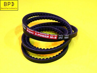 Super X-Power Cogged Metric XPZ Sextion V Belt OPTIBELT XPZ 1800