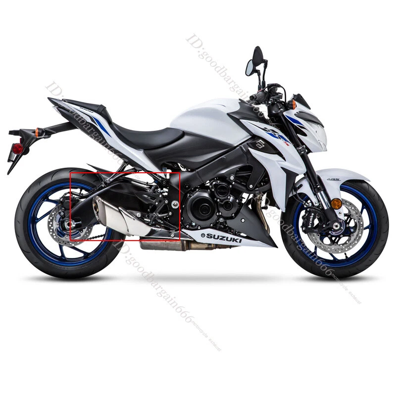 Tubo de escape para motocicleta Suzuki GSXS1000 F 2015-2023 silenciador deslizable escape Foto 2 de 4