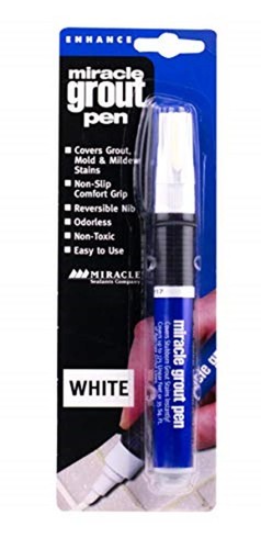 Miracle Sealants GRTPENWHT6 Miracle Grout Pen, White  Assorted Sizes , Colors 