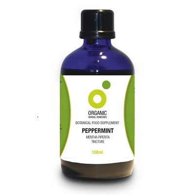 ORGANIC HERBAL REMEDIES Organic Peppermint Tincture 100ml