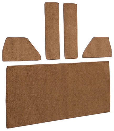 1948-52 Ford F1, F2, F3, F4 Die-cut Rear Accessory Set Loop Carpet! - Picture 2 of 41