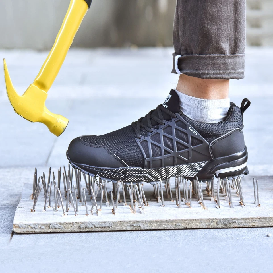 Stahl Toe Schuhe für Männer Durchschlagsichere Composite unverwüstliche Sneaker - Bild 3 von 4