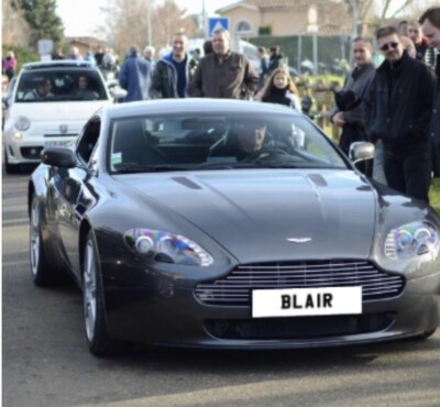 BLA 4A BLAIR cherished private personal number gift dateless platinum christmas