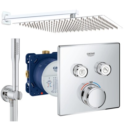 Grohe Unterputz Duscharmatur Grohtherm SmartControl Set XXL Inkl. THERMOSTAT 