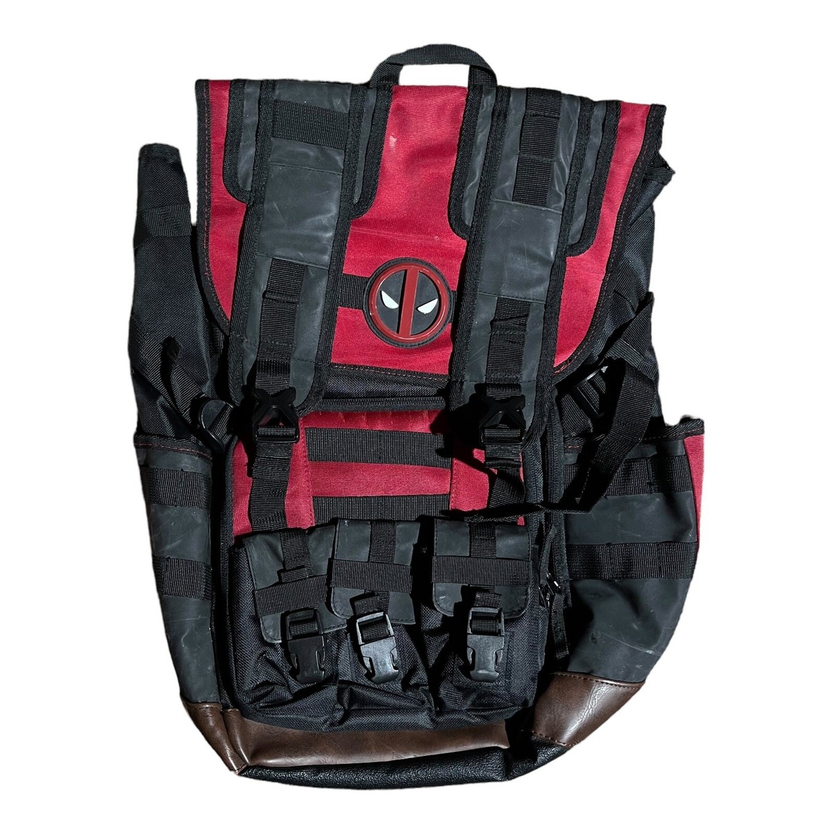Marvel Deadpool Tactical Roll Top Backpack by Bioworld