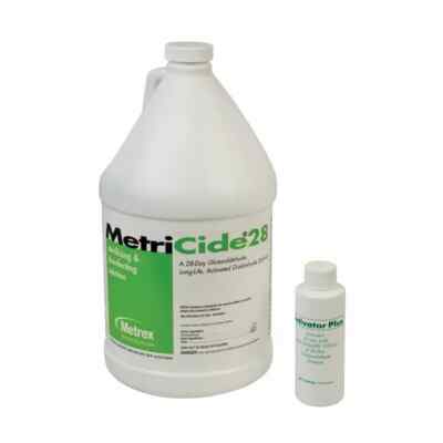 Metrex MetriCide Plus 28-Day glutaraldehyde Solution 1 gallon-with Activator