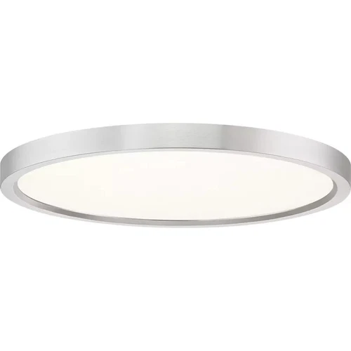 Quoizel 15" Outskirt Flush Mount, Brushed Nickel - OST1715BN - Picture 4 of 4