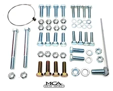 BOSS SNOW PLOW BOLT HARDWARE KIT FOR MOUNT LTA09201 11-19 GM 2500-3500 HDW09212