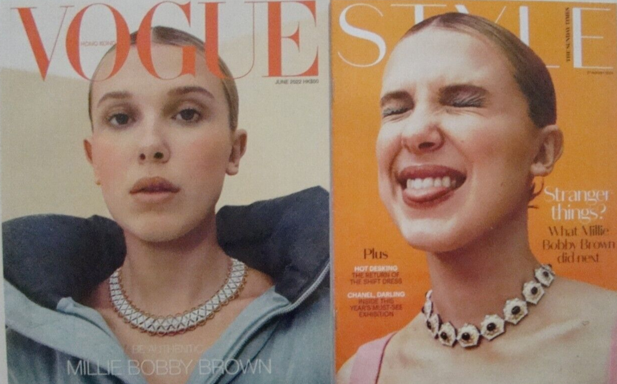 女性情報誌 allure us Sep 2022 Millie Bobby Brown Millie Bobby Brown for Allure - September 2022 - NOW IN