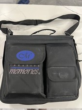 Creative Memories Black Memory Mate Organizer With TONS OF cutting Accessories