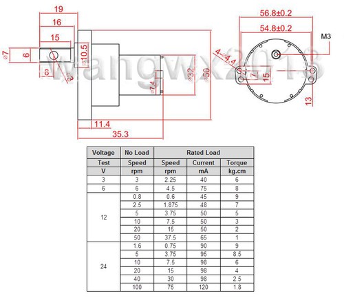 1pcs DC3V-24V 2-100rpm Plastic Gearbox Speed Reduction Gear Motor Solar DC Motor - Picture 2 of 13
