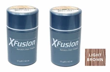 Xfusion by Toppik Keratin Hair Building Fibers Two Pack - 2 x 12 grams *NEW*