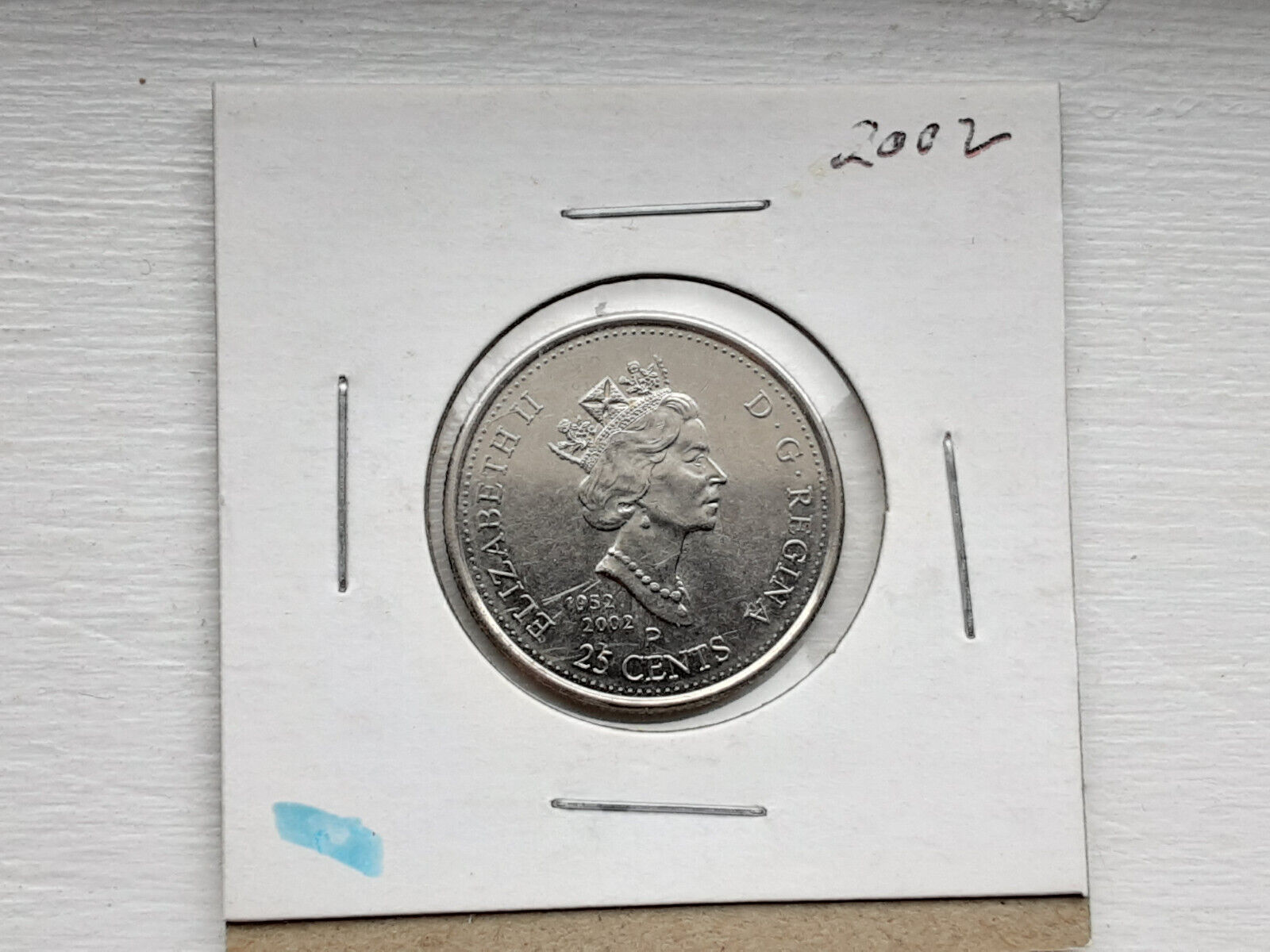 2002p - Canada 25 Cents - Canada Day