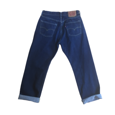 Levi Strauss Selvedge White Oak Cone Denim Jeans 501 30 x 29