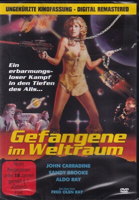 Gefangene im Weltraum DVD UNCUT Dig. Remastered SciFi Action Kämpfe FSK 18 #X896