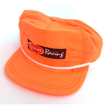 Tyson Racing Adjustable Snapback Hat Baseball Cap Vintage 80s 90s Florescent USA