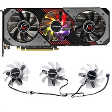 PVA080E12R Graphics Card Cooling Fan For ASROCK RX5700 5700XT 8GB Phantom Gaming