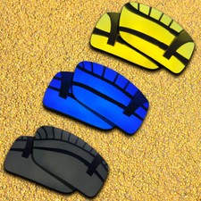 3 Sets Lenses Replacement for-Oakley Gascan Polarized-Black 24K Gold Violet Blue