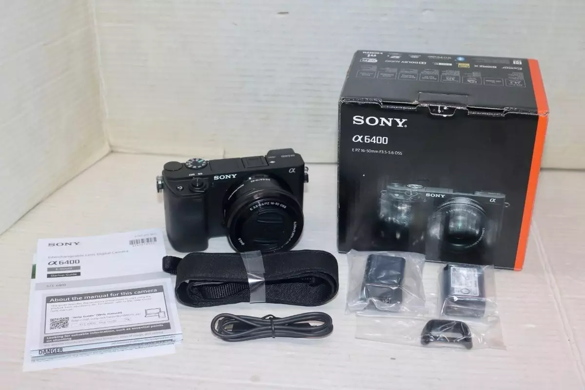 Sony Alpha A6400 24.2 MP Digital Mirrorless Camera and 16-50mm