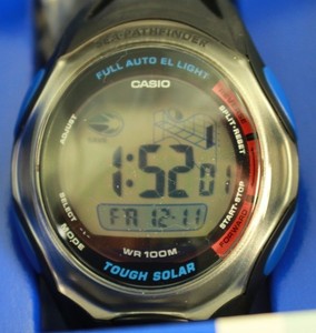 Casio Sea-Pathfinder Watch Tough Solar SPS-201-1VER Never Worn | eBay