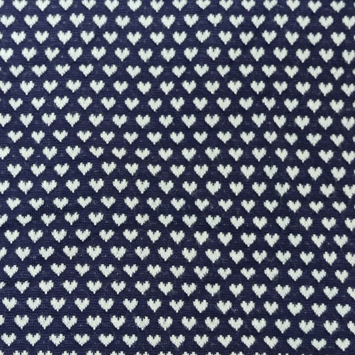 Heart Pattern Jumper Dress Girls Classic Knit Navy Blue Sleeveless NEW Size XL - Picture 2 of 6