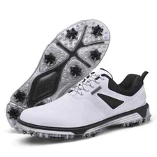 Men's Professional Lightweight Walking Sneakers Comfortable Non-Slip Golf Shoes