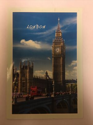 London 2012 Vintage Postcard