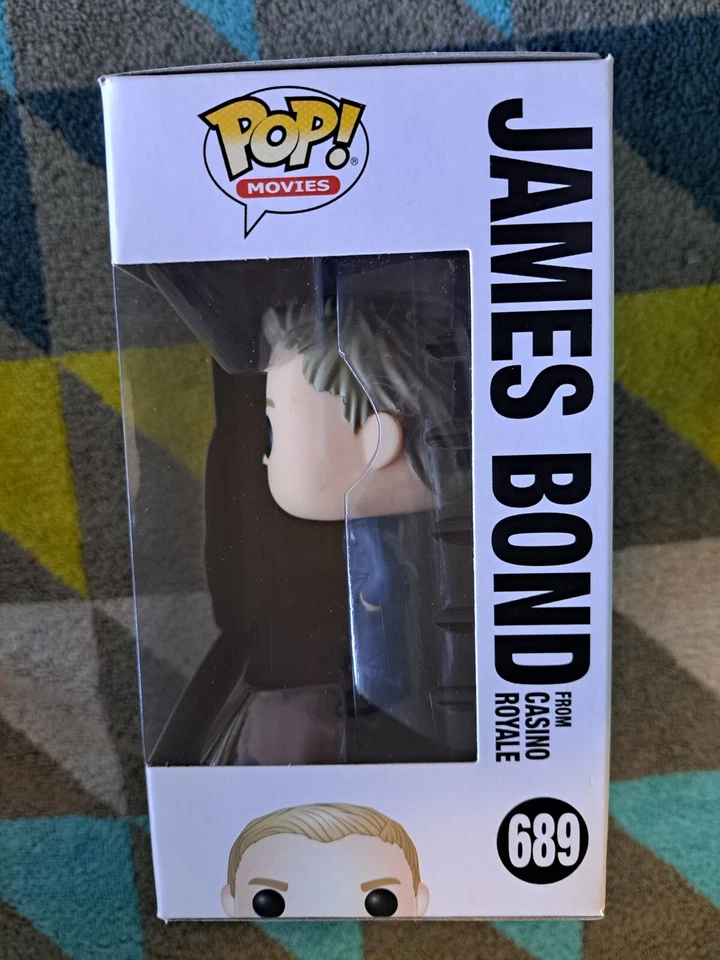 James Bond Pop 689 - Casino Royale Funko Pop! Vinilo 2019 - abovedado + protector Foto 2 de 4