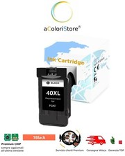 Cartucce 40XL Nera per Canon PIXMA iP 2400 2500 2600 6220D MX 300 MX 310