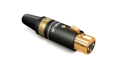 Viablue T6S XLR Buchse - rot - Viablue