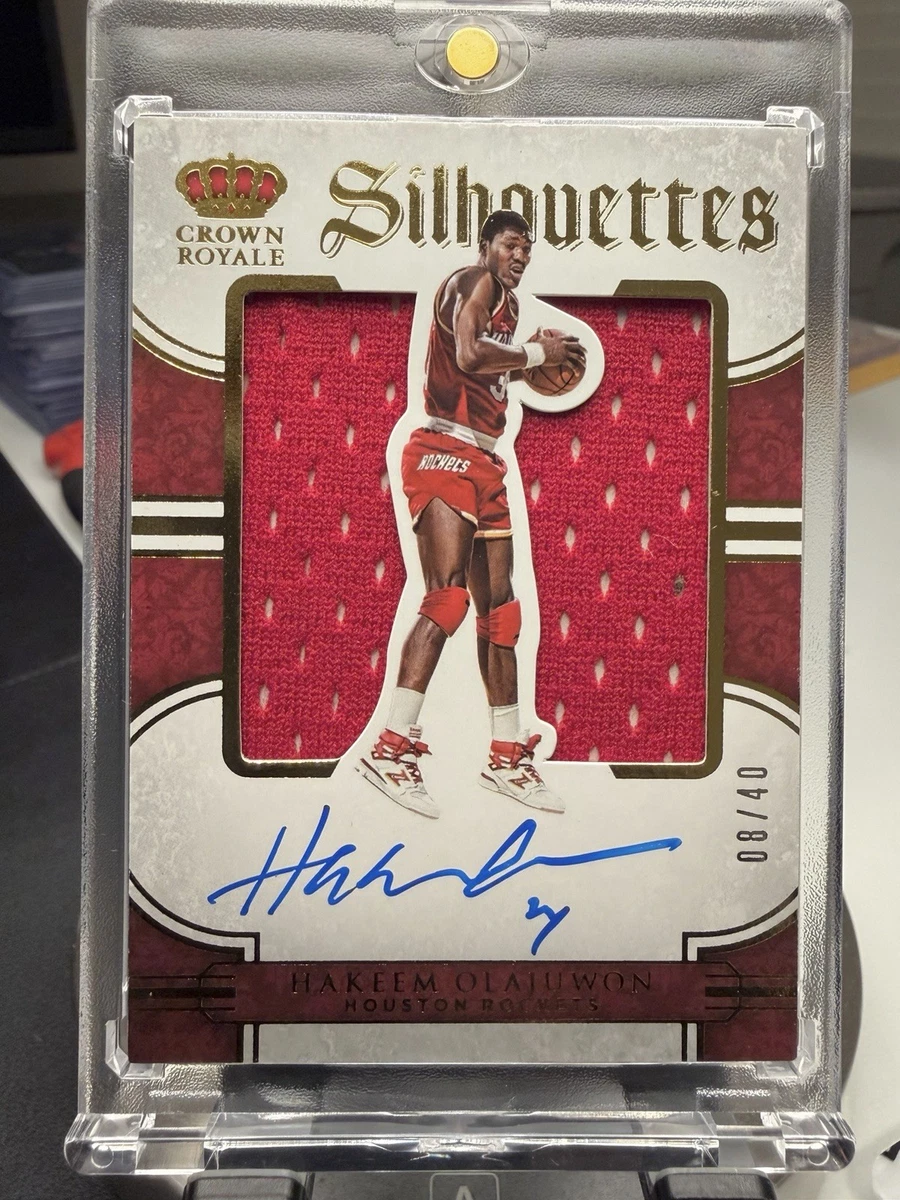 Panini Hakeem Olajuwon Basketball Autographed Sports Trading Cards