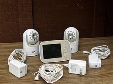 Infant Optics Dxr-8 Video Baby Monitor With 2 Cameras Tested In Working Order