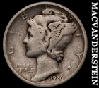1926 Silver Mercury Dime - Scarce  Better Date  No Reserve  #i1832