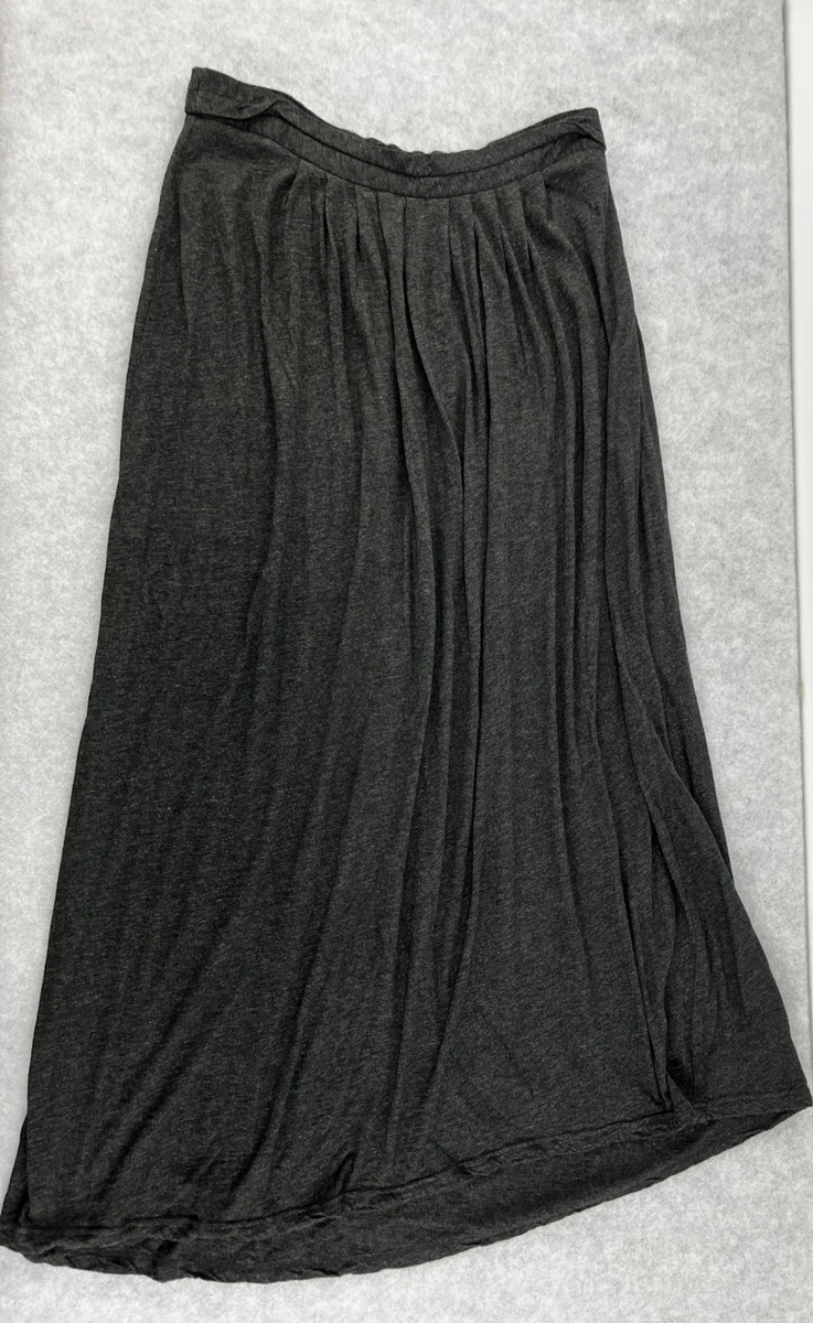 Laura Ashley Womens A Line Skirt Size 12 Charcoal Grey Confetti Speck