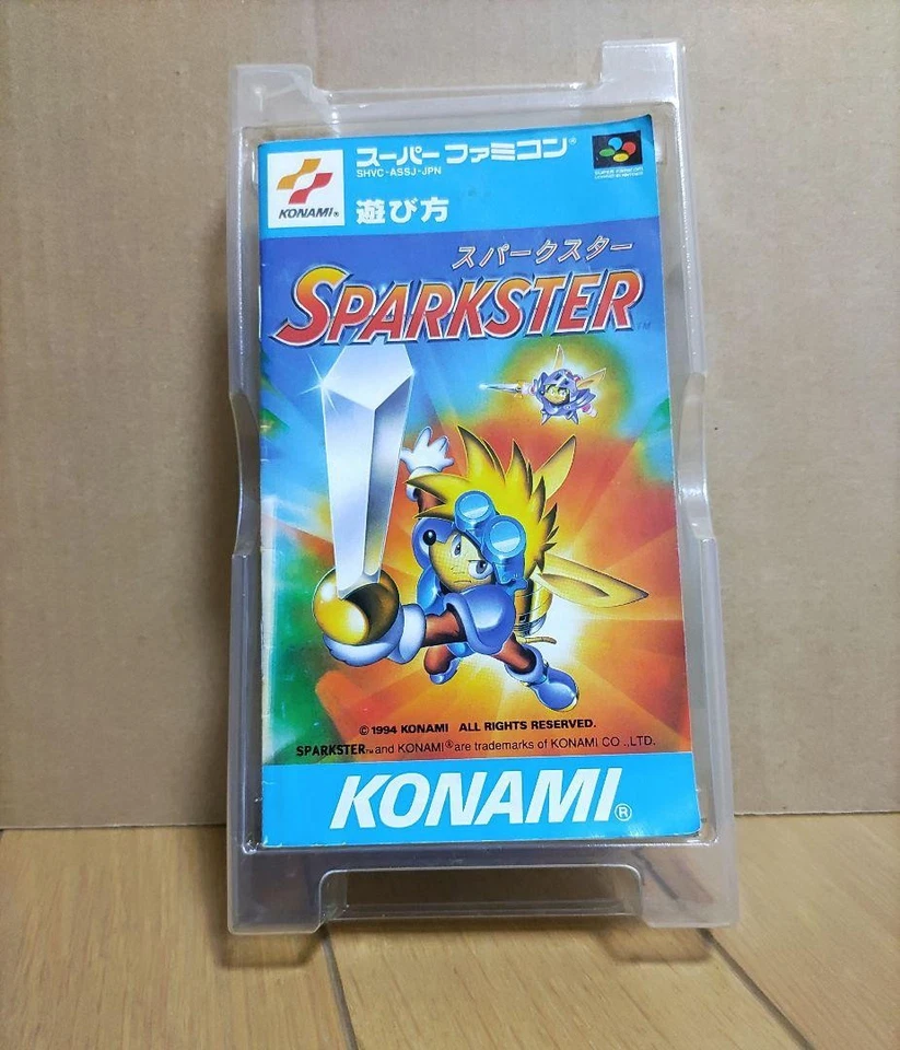 Konami Sparkster Super Famicom Video Game Japan Authentic Collectible - Image 3 of 4