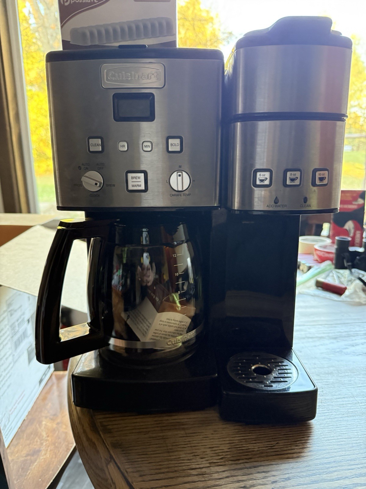 And Single-serve Brewer - Silver