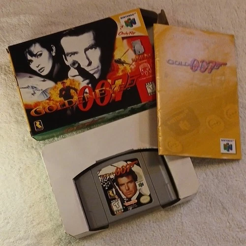 New ListingNintendo GoldenEye 007 Nintendo 64 In Box with Manual