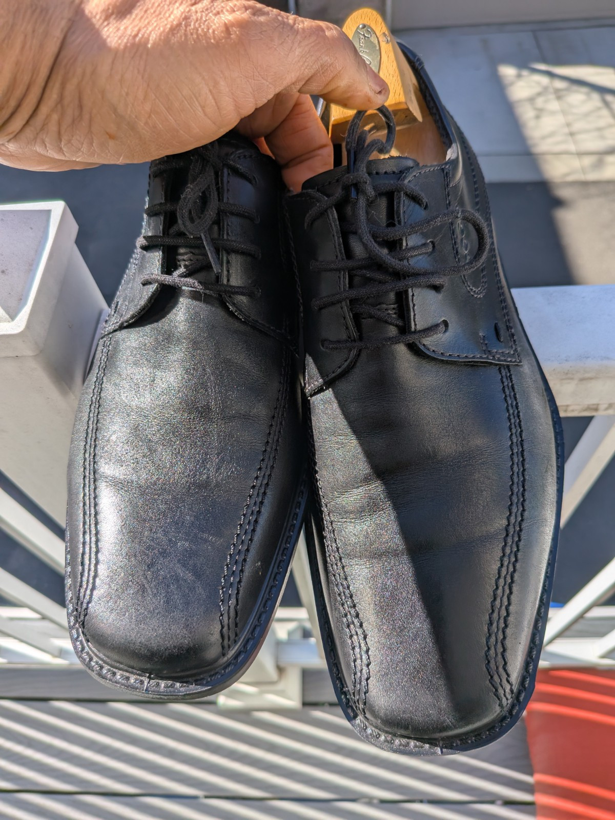 SAOLA Scarpe eleganti ECCO Shock Point Drrby taglia EU 42 US 8 5 a 9 0