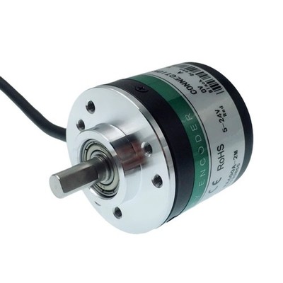 1PC photoelectric rotary encoder 100 200 300 360 400 600   AB phase 5-24V *uq