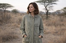 Banana Republic Safari VTG Womens Small Green Four Pocket Field Military Jacket