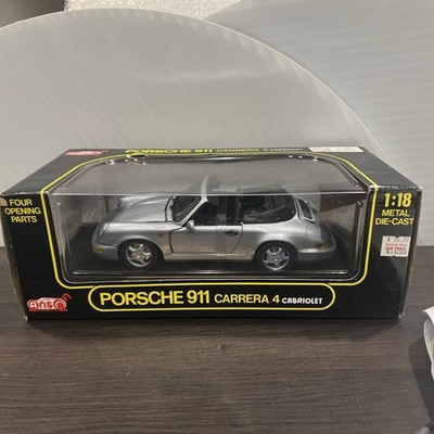 Anson Porsche 911 Carrera 4 Cabriolet 1:18 Die Cast Car RARE NIB