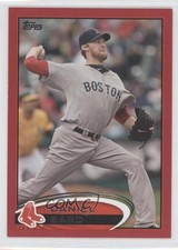 2012 Topps Target Red Border Daniel Bard #61 0w8
