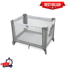 Graco Pack 'n Play Portable Infant Playard, Carnival, Unisex Baby Crib, Reign