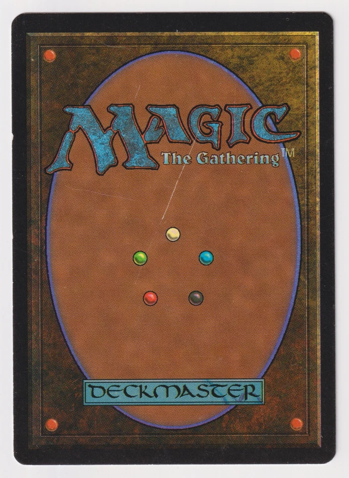 Signed Altered White Ward Camel Sketch HP Beta Artist Dan Frazier 1993 MTG Magic - Image 2 of 2