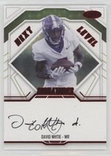 2024 SAGE HIT Low Series Next Level Signatures Red David White #NLS-DW Auto 3hd