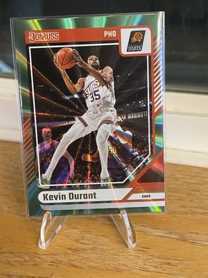 2024-25 Panini Donruss Kevin Durant Green Holo Lazer Color