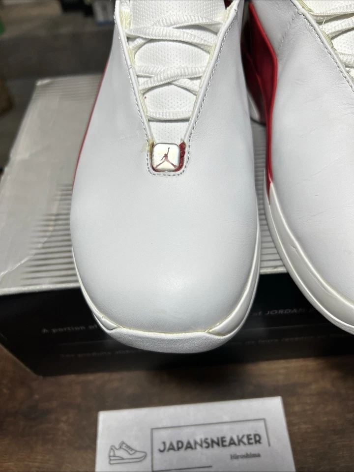 Talla 9.5 - Jordan Jumpman Team Flow Blanco Rojo Universitario 307341-106 OG BOX DS Foto 3 de 4