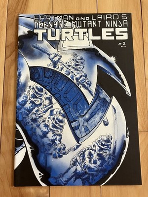 Teenage Mutant Ninja Turtles #2 2nd Printing Mirage 1984 Eastman And Lairds TMNT