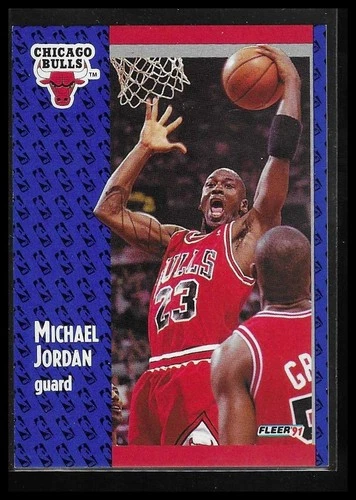 1991-92 Fleer Michael Jordan #29 Chicago Bulls