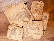 File folders 3 sizes , ticket and photo card cutting dies "Cami" set of 6